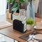 Black Wooden Standing Napkin Holders for Kitchen