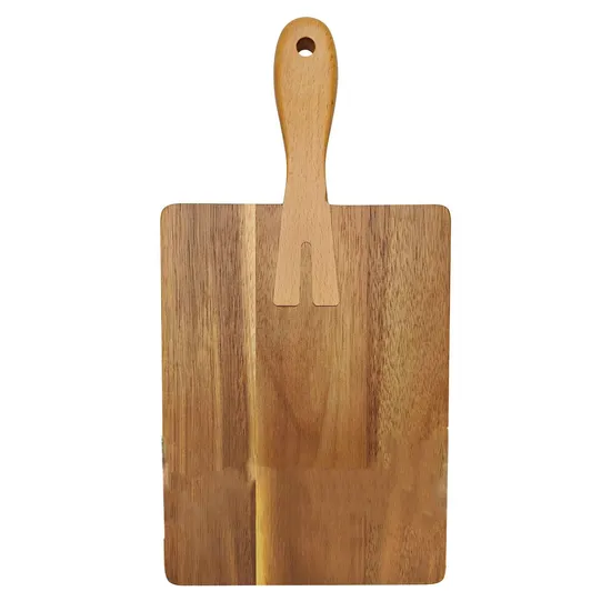 Premium Acacia Wood Cutting and Serving Board for Culinary Enthusiasts