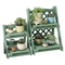 Garden Decoration Wooden Flower Stand Flower Rack for Hanging Plants