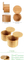 Elegant Bamboo Salt Cellar Spice Box with Magnetic Lid