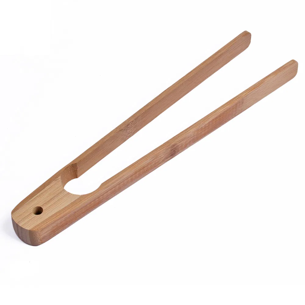 Bamboo Serving Tongs for Kitchen