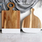 Wood Marble Cheese Cutting Board with 3 Knvies Set