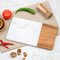 Rectangle Marble and Wood Serving Board for Steak Fruit