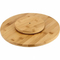 Rustic Round Roatating Bamboo Lazy Susan for Serving Fruit / Cake
