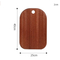 Kitchen Products Ebony Wood Cutting Board Set of 3 with Hanging Hole