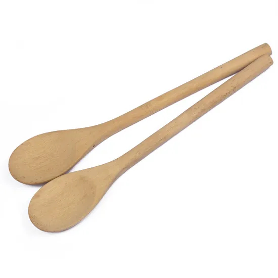 Bamboo Wood Kitchen Spoon with Round Handle