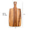 Wholesale Kitchen Products Acacia Wood Cheese Cutting Board with Handle