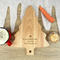Personalized Engraved Christmas Tree Shape Wood Cutting Board