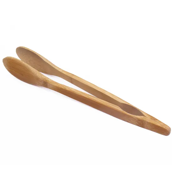 Long Bamboo BBQ Tongs for Cooking