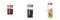 Wholesale 100ml 150ml 240ml Glass Spice Jar Spice Rack for Kitchen