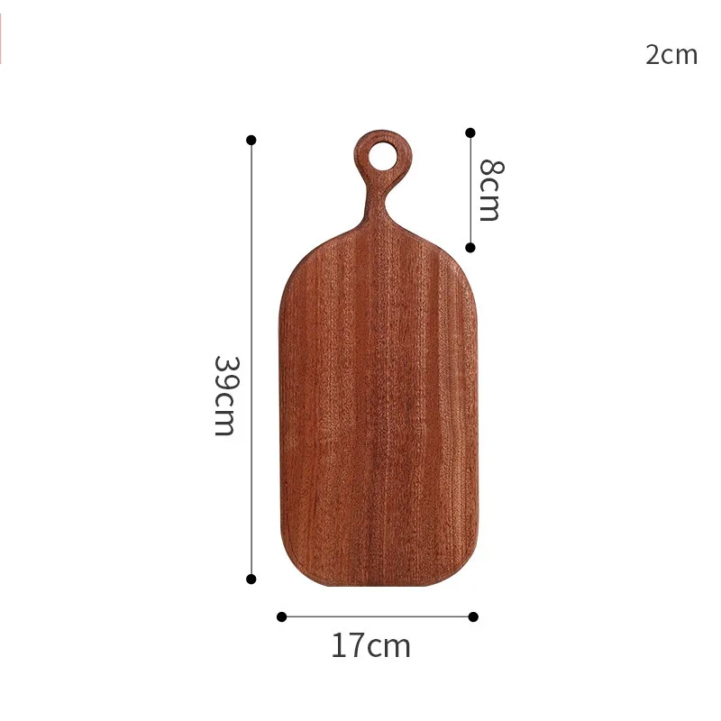 Heavy Duty Ebony Wood Cheese Board Set of 2