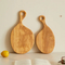 Lightweight Travel-Size Olive Wood Serving Board with Juice Groove