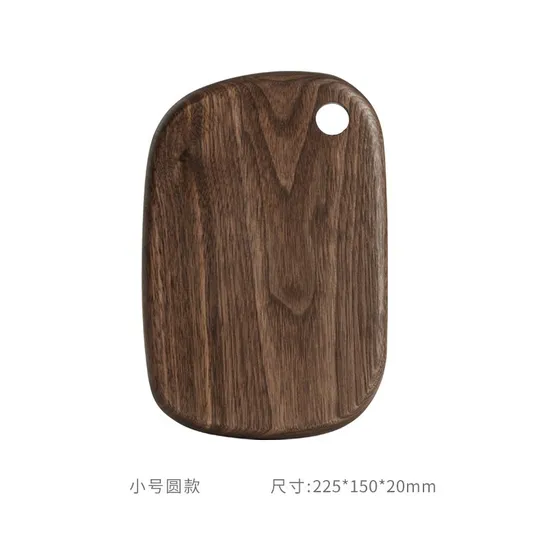 2 PCS Walnut Wood Chopping Board Set for Kitchen