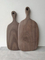 Black Walnut Wood Chopping Board Cutting Blocks Serving Plate Bread Pizza Tray