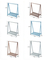Solid Wooden Flower Shelf for Pot Flower and Hanging Plants
