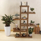 up - Down and Left - Right Stacked Six- Layer Table - Top Mini Flower Rack for Succulent Plants
