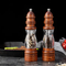 Lighthouse - Shaped Versatile Solid Wood Manual Pepper Grinder Pepper Mill for Home