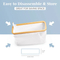 White Color Bathroom Toilet Paper Storage Basket