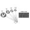 Food Grade Stainless Steel Anti-Rust Seasoning Measuring Spoons for Home Kitchen