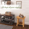 Household Bamboo Bathroom Shower Bench with Towel Hange