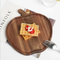 Heat Resistant Insulated Acacia Wood Kitchen Tray Serving Plates