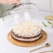 Vintage Home Use Round Bamboo Cake Stand with Lid Bulkbuy