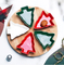 Elegant 5-Piece Christmas Tree Ceramic Chip and DIP Set