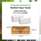Countertop Multifold Bamboo Folded Paper Towel Dispenser / Holder