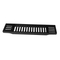 Black Color Bamboo Bathtub Caddy Tray Reading Rack Tablet Holder