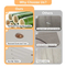 White Color Non - Slip Bamboo Toilet Foot Stool for Children