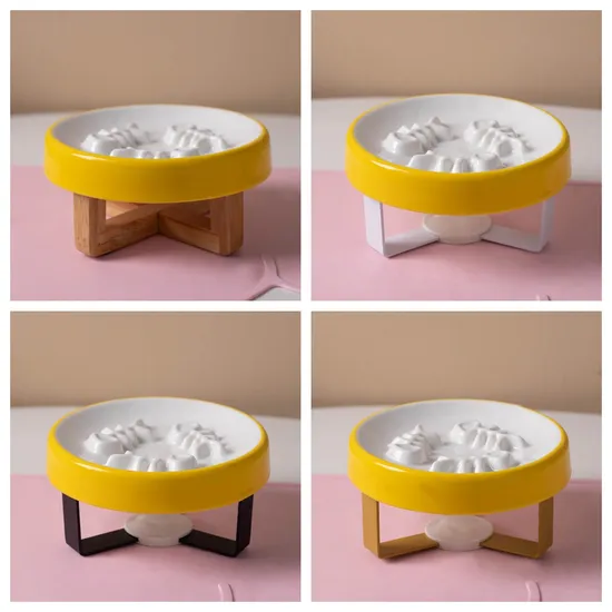 Anti - Choking and Anti - Spillage Pet Feeding Food Bowl for Dog and Cat