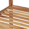 Bathroom Furniture 4 Tier Free Standing Acacia Wood Bathroom Rack Bathroom Shelf with 4