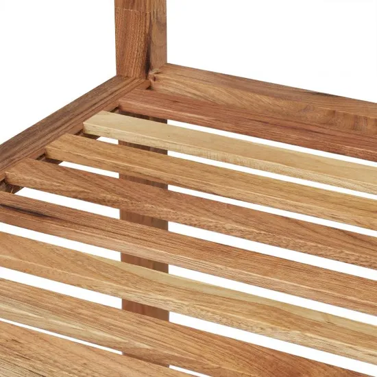 Bathroom Furniture 4 Tier Free Standing Acacia Wood Bathroom Rack Bathroom Shelf with 4