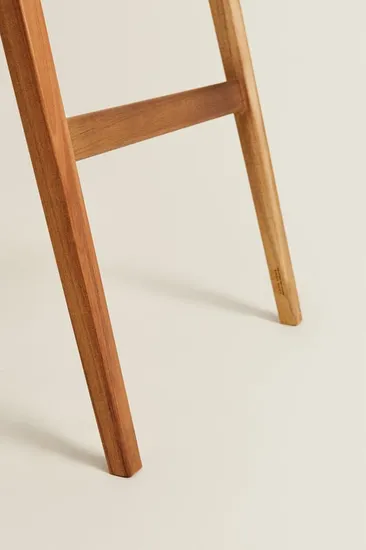 Acacia Wood Towel Rack Wood Clother Ladder Towel Ladder