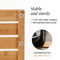 Non-Sliding Bamboo Bath Mat Shower Mat for Bathroom