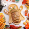 Halloween Ghost Shaped 2 PCS Bamboo Charcuterie Board Set Serving Plate for Food
