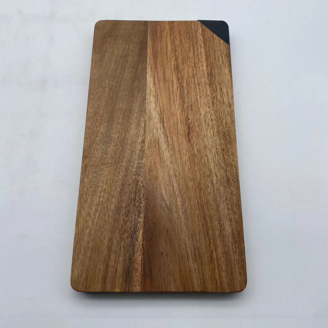High Quality Custom Wholesale Kitchen Chopping Board Acacia Cutting Board with Sharpener