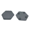 Heat - Resistant Hexagonal Slate Coasters for Coffee and Tea