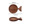 Animal Shaped Acacia Wooden Serving Tray / Plates for Sauce, Snack, Sushi.