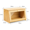 Visuable Bamboo Bread Storage Container for Kitchen