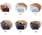 Fujian Factory Manufacture Functional Personalized Slate Coasters Set for Gifts