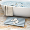 Anti-Slip Bamboo Bathroom Floor Mat Shower Mat