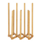 Free Standing 5 Pair Bamboo Boot Rack