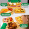 Large Bamboo Chopping Block Set of 3 for Fruit Vegetable Cutting
