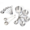 Wholesale Price Custom Logo Stainless Steel Measuring Scoop Espresso Coffee Matcha Stainless Steel Measuring Spoon Set