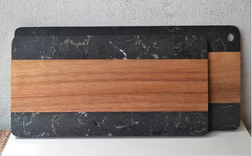 Marble Cutting Board Wooden Bread Fruit Cutting Board
