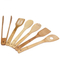 Non Stick and Portable Bamboo Cooking Utensils Set for BBQ