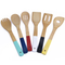 Wholesale Colorful Bamboo Cooking Utensils Set for Christmas Gift