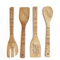 Private Label Bamboo Fork Spoon Spatula for Kitchen Cooking