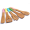 High Quality Color Painting Bamboo Kitchen Utensils Set of 5